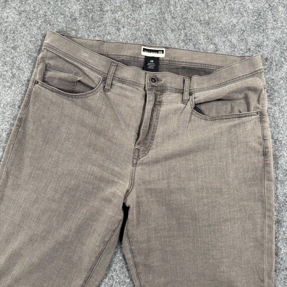 Travis Mathew Pants‎ 38W x 33L Grey Cotton Blend Straight Leg Casual Flaw Men's